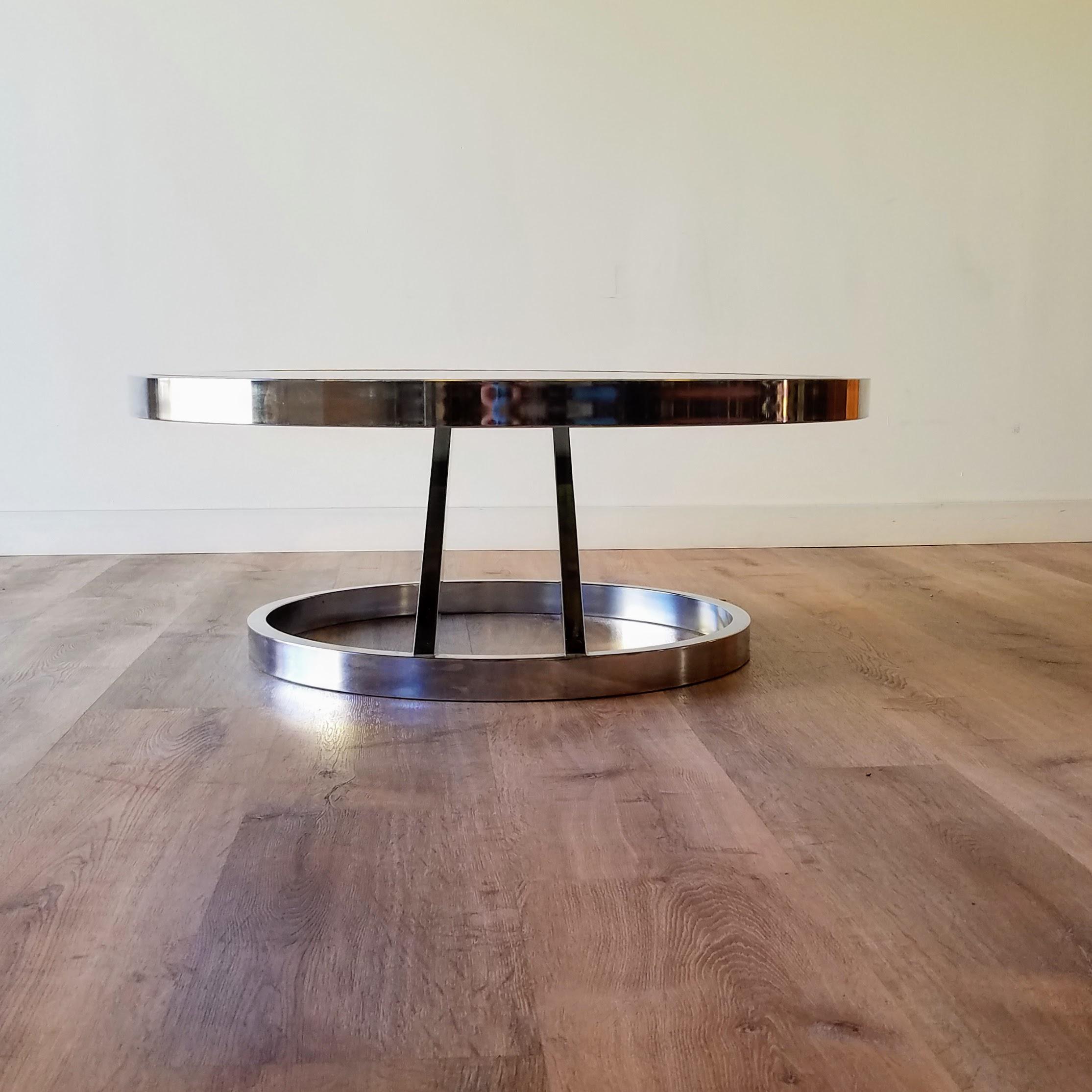 Milo Baughman 'Zig-Zag' Coffee Table