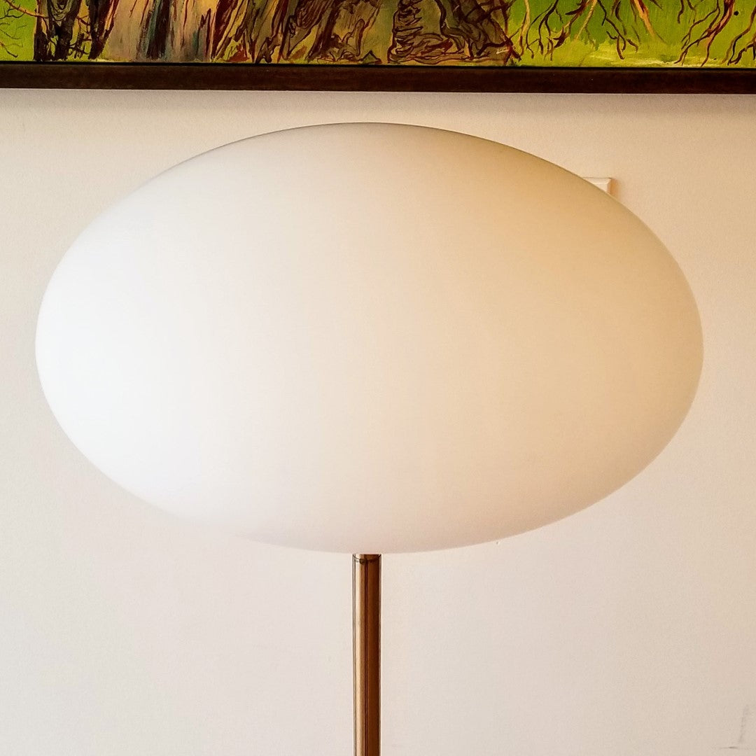 Laurel Tulip Floor Lamp with Mushroom Shade