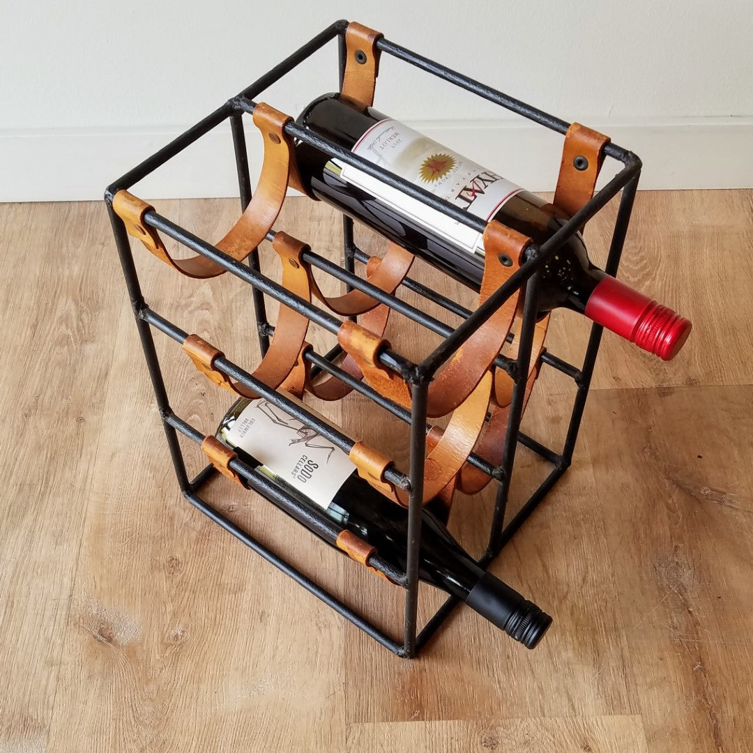Arthur Umanoff 6-Bottle Wine Rack
