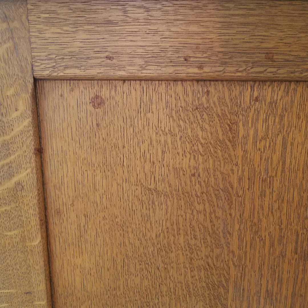 Hand Carved Buffet + Wall Mirror