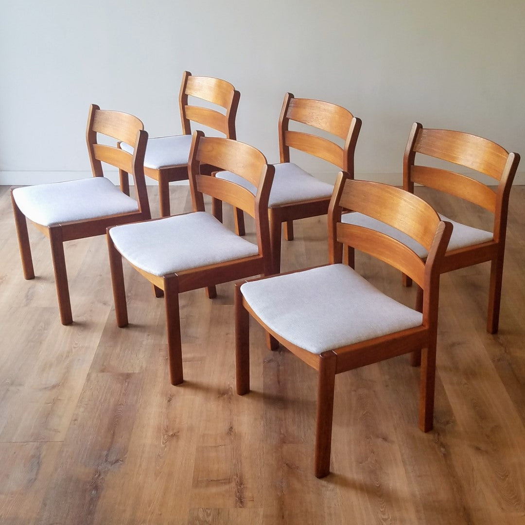 Kurt Ostervig Dining Chairs, Set of 6
