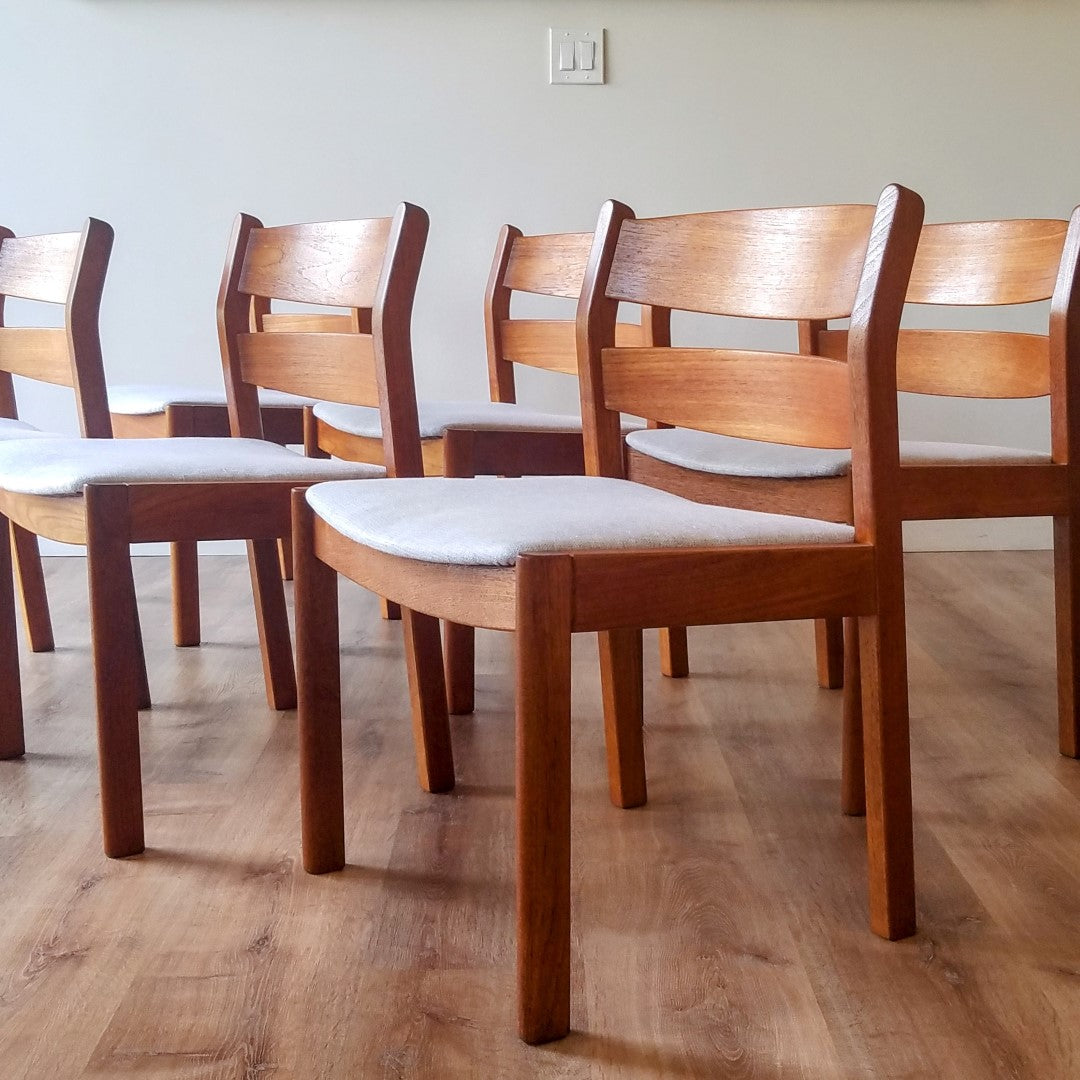 Kurt Ostervig Dining Chairs, Set of 6