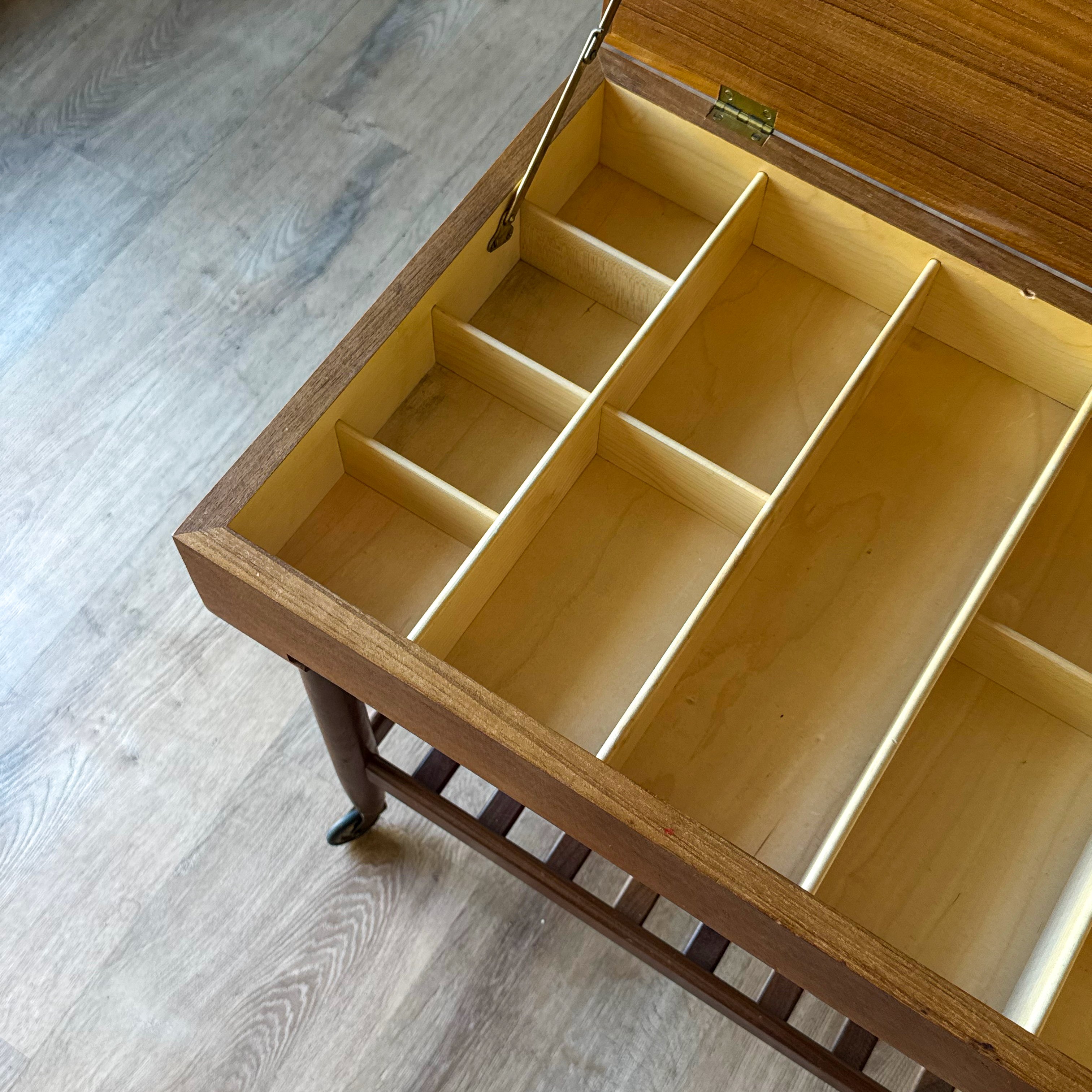 Ejvind Johansson Sewing Trolley