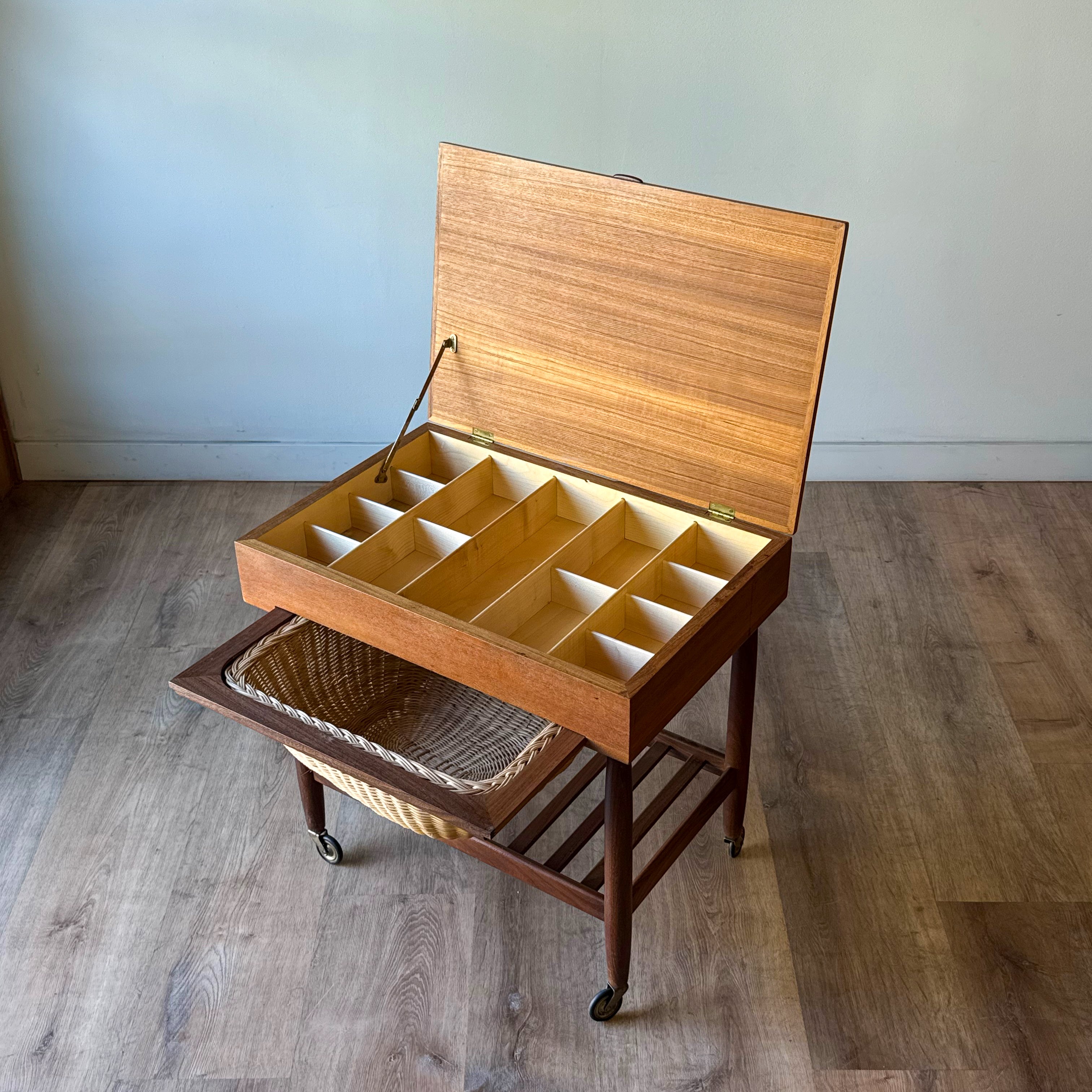 Ejvind Johansson Sewing Trolley