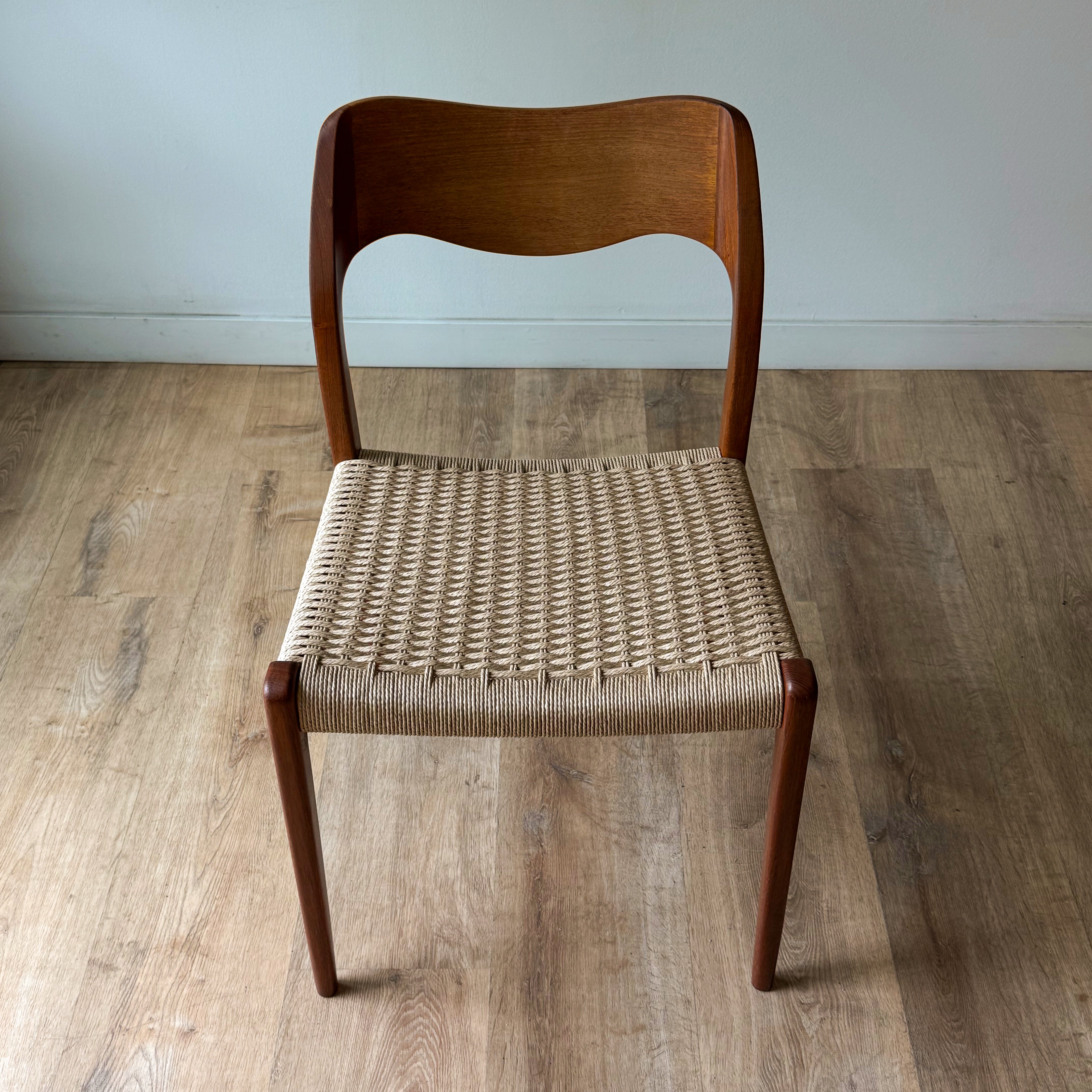 Niels Møller Dining Chairs, #71, set of 4