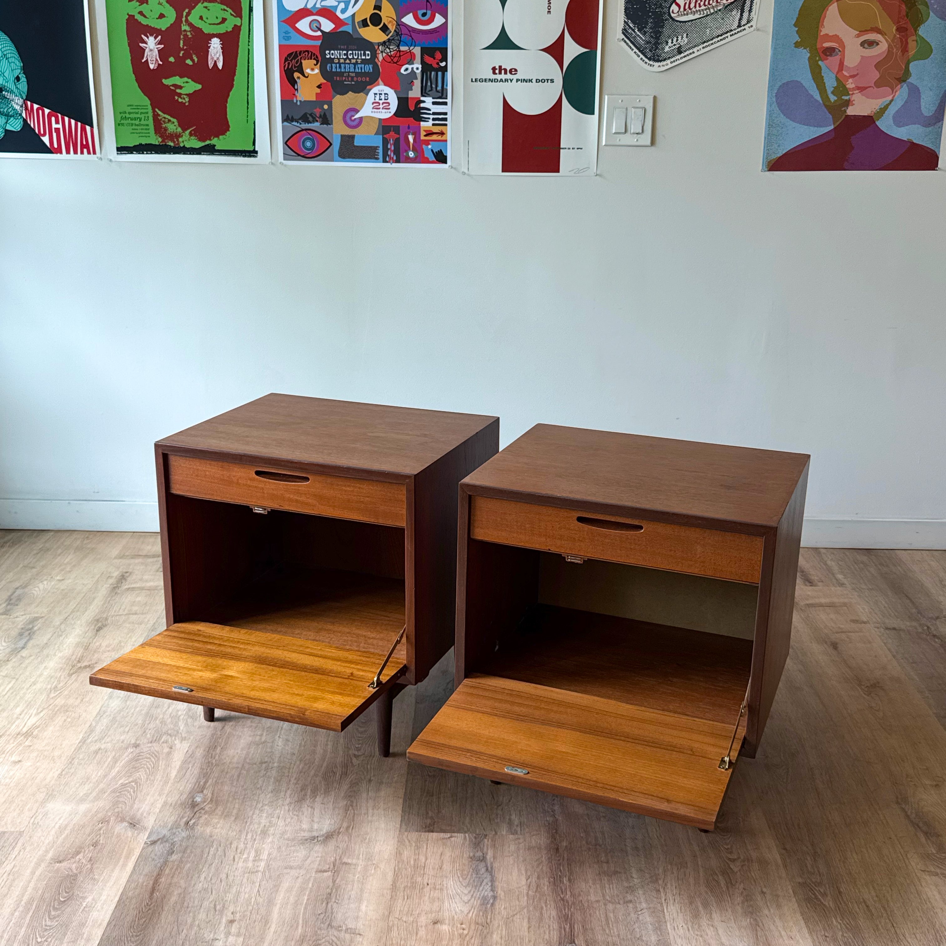 Kofod Larsen Nightstands, a pair