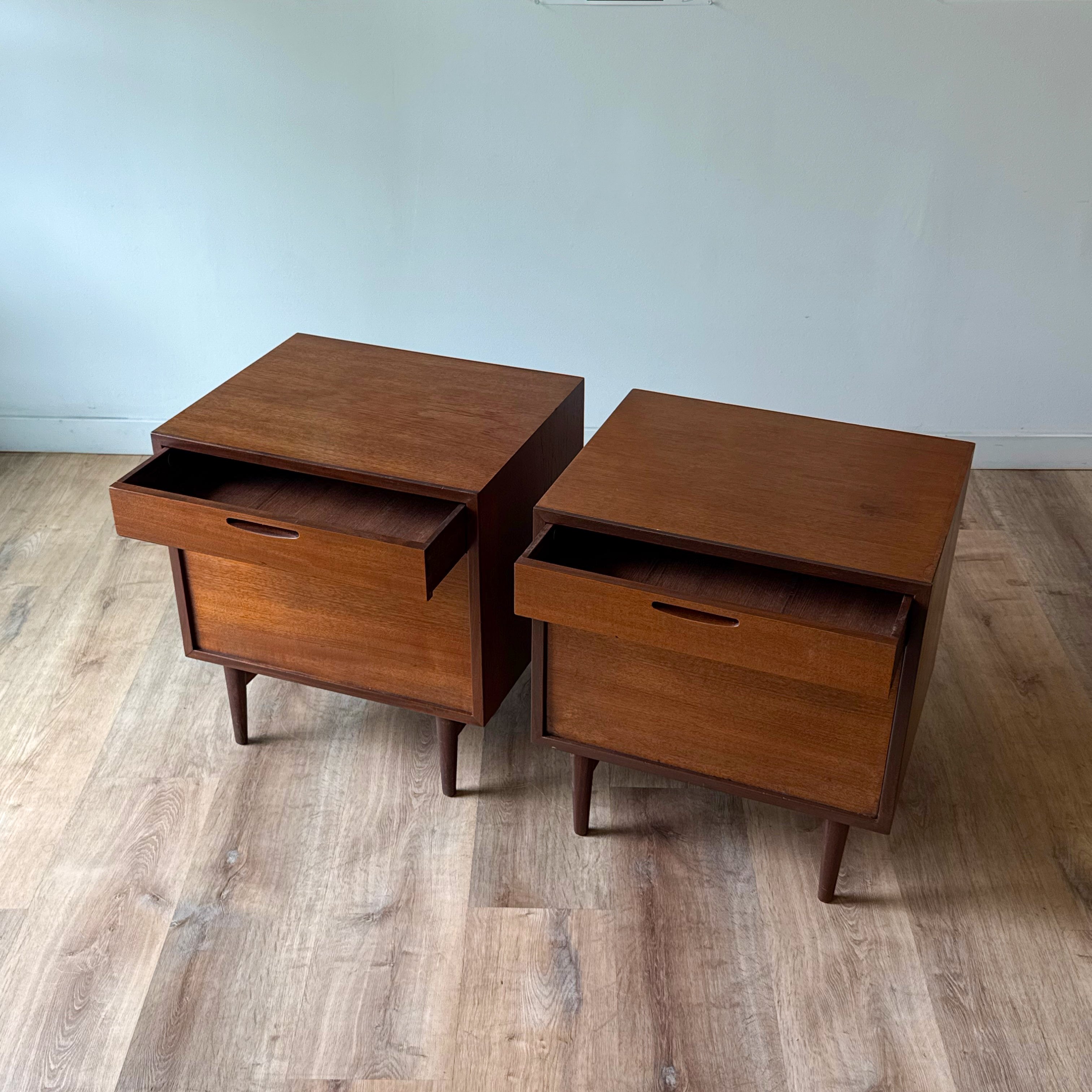 Kofod Larsen Nightstands, a pair