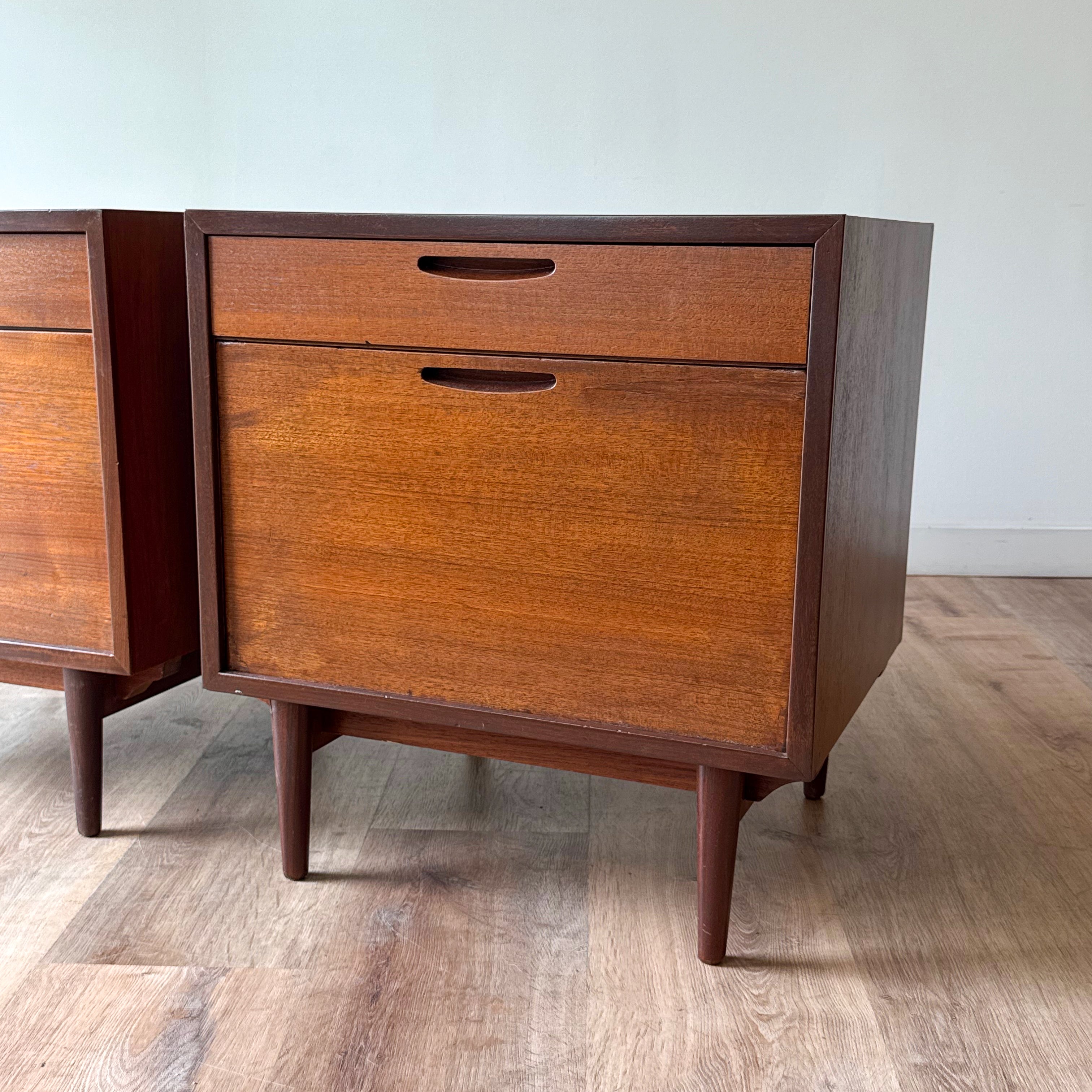 Kofod Larsen Nightstands, a pair