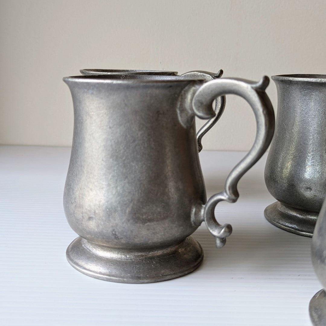 Wilton Armetale Tavern Mugs, Set of 4