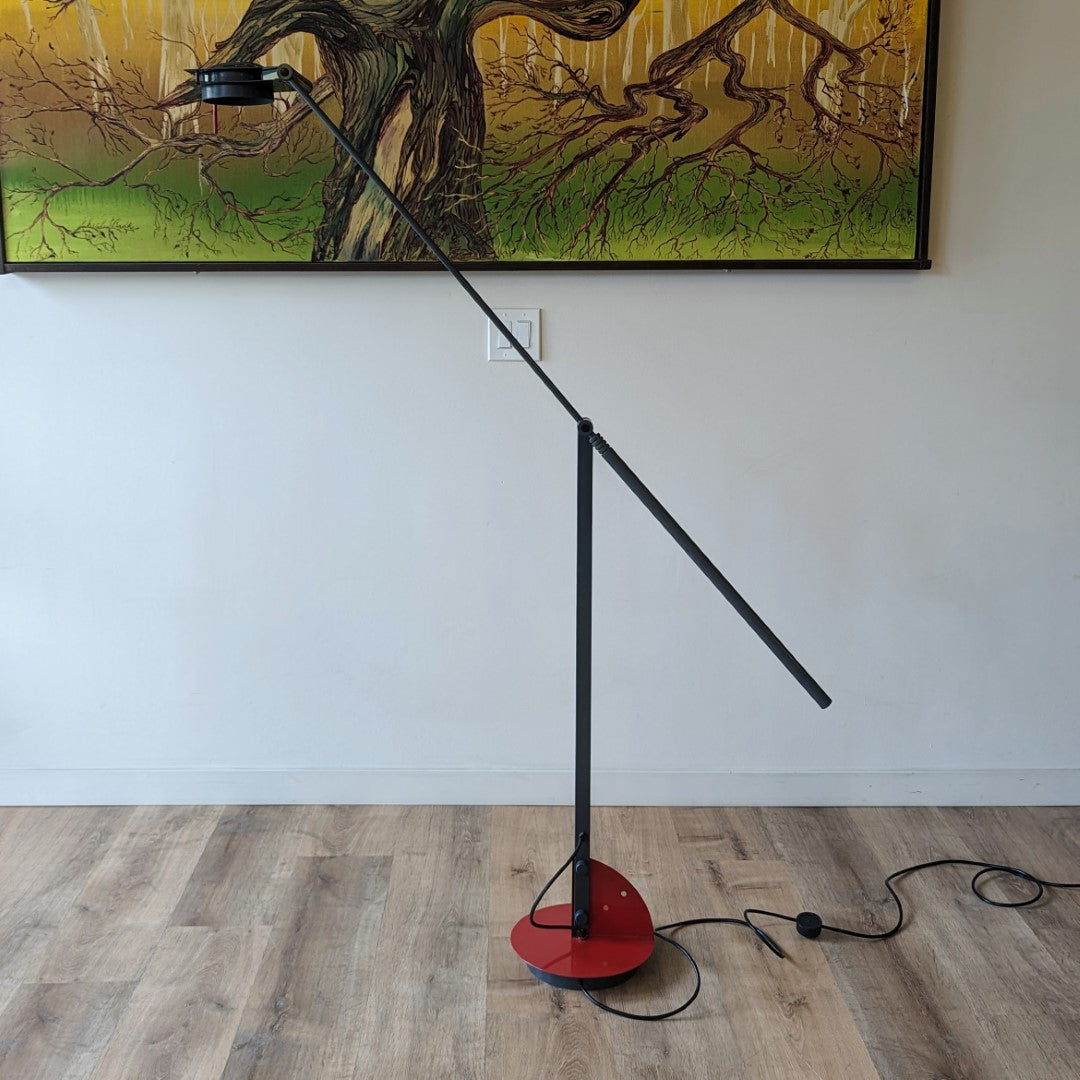 Postmodern Lever Arm Floor Lamp