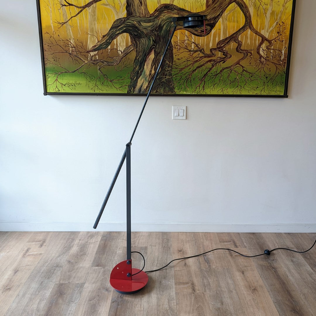 Postmodern Lever Arm Floor Lamp