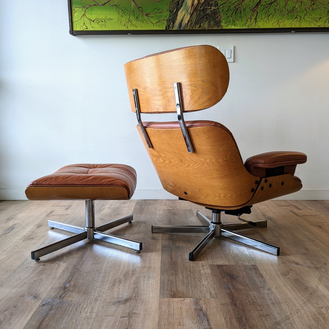CoFeMo Lounge Chair + Ottoman