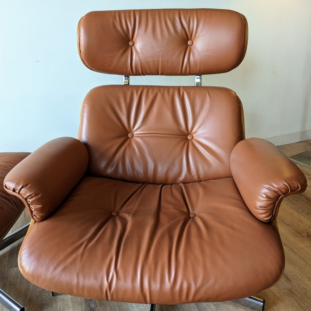 CoFeMo Lounge Chair + Ottoman