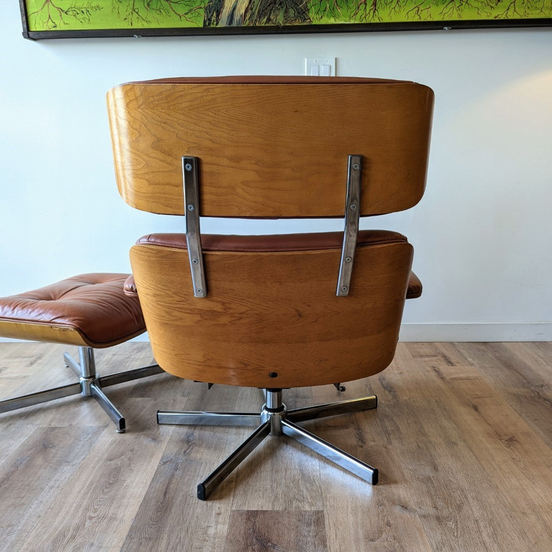 CoFeMo Lounge Chair + Ottoman