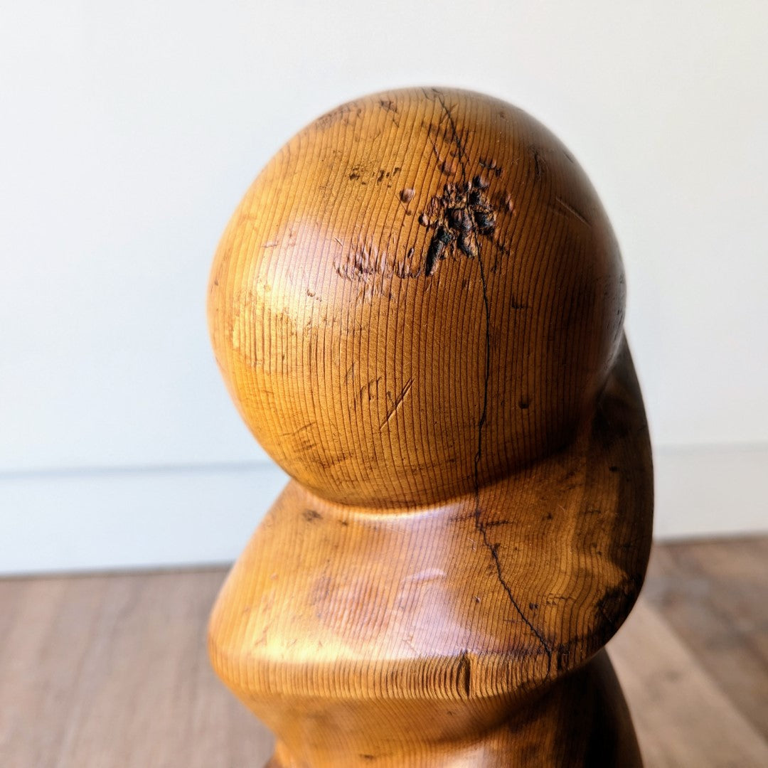 Abstract Wood Sculpture