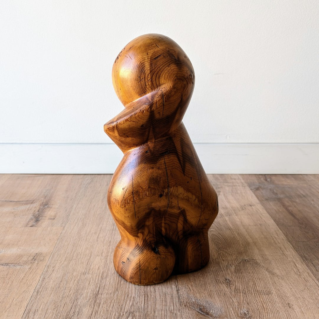 Abstract Wood Sculpture