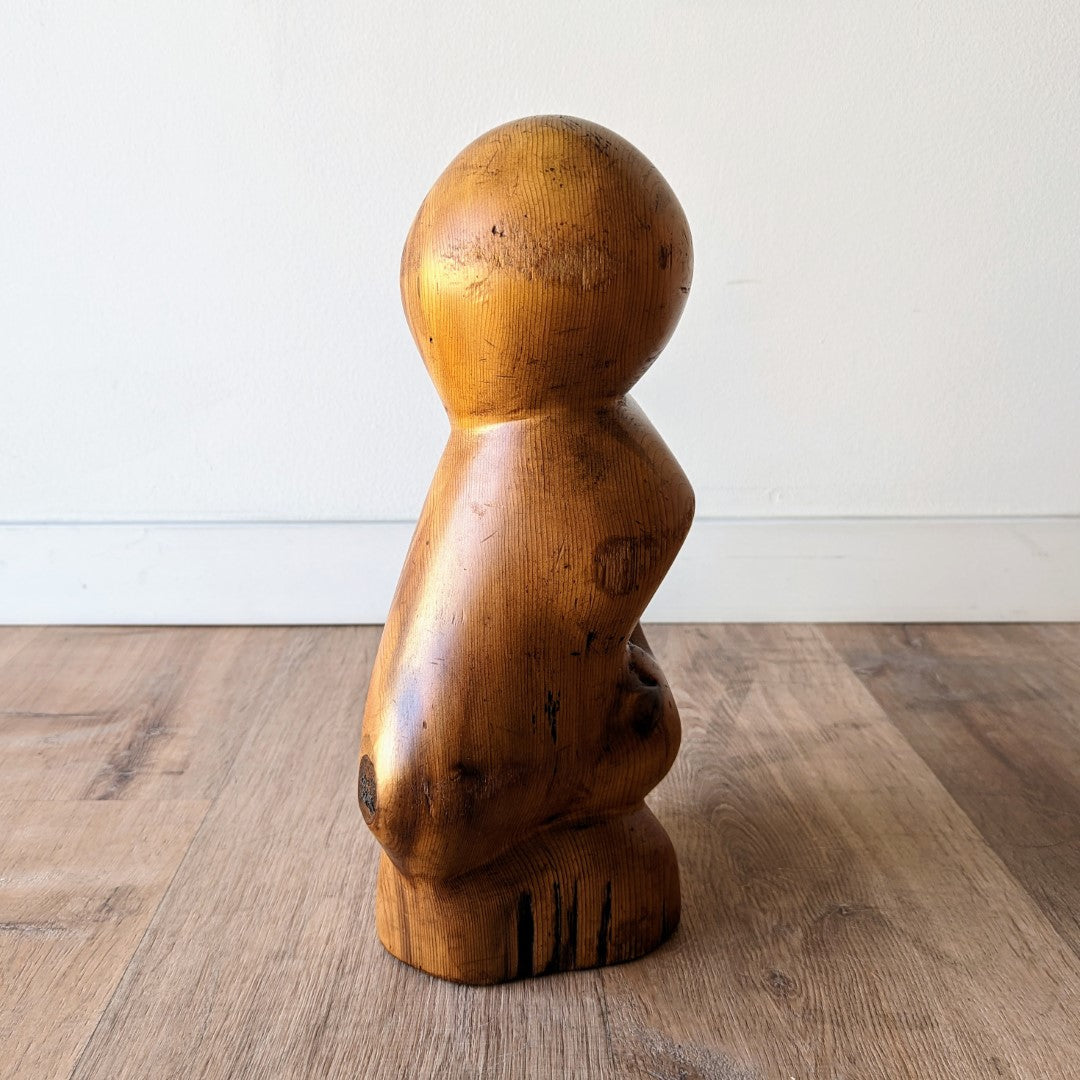 Abstract Wood Sculpture