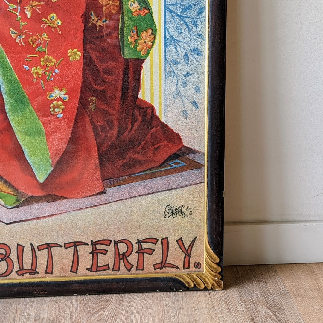 Madame Butterfly English Opera Poster