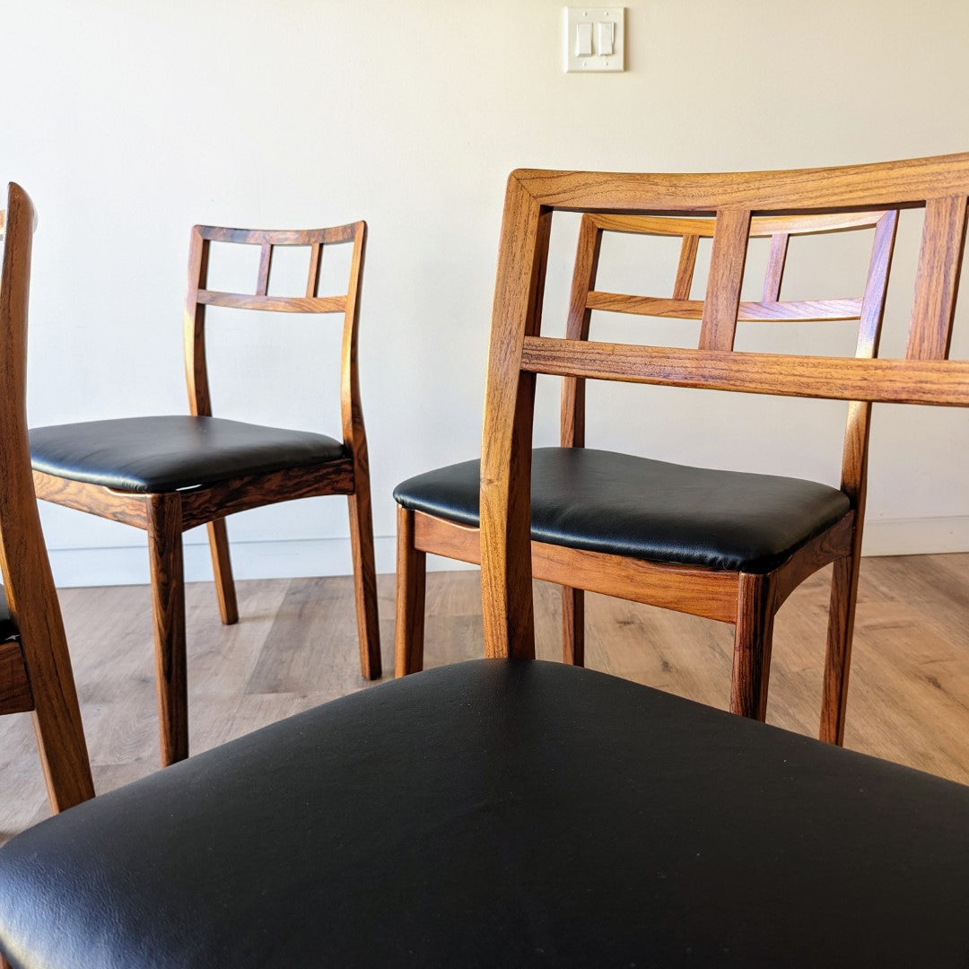 Danish Modern Dining Chairs, set of 4