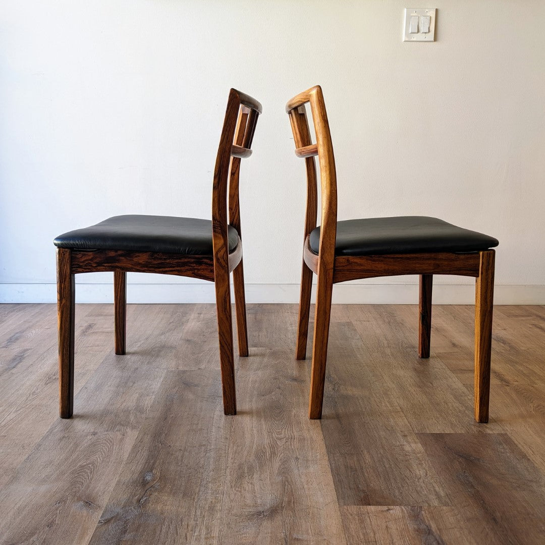 Danish Modern Dining Chairs, set of 4