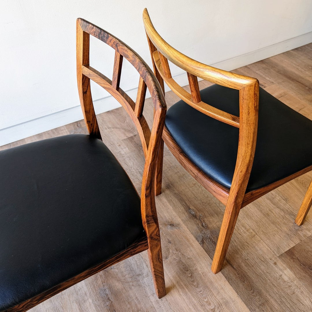 Danish Modern Dining Chairs, set of 4