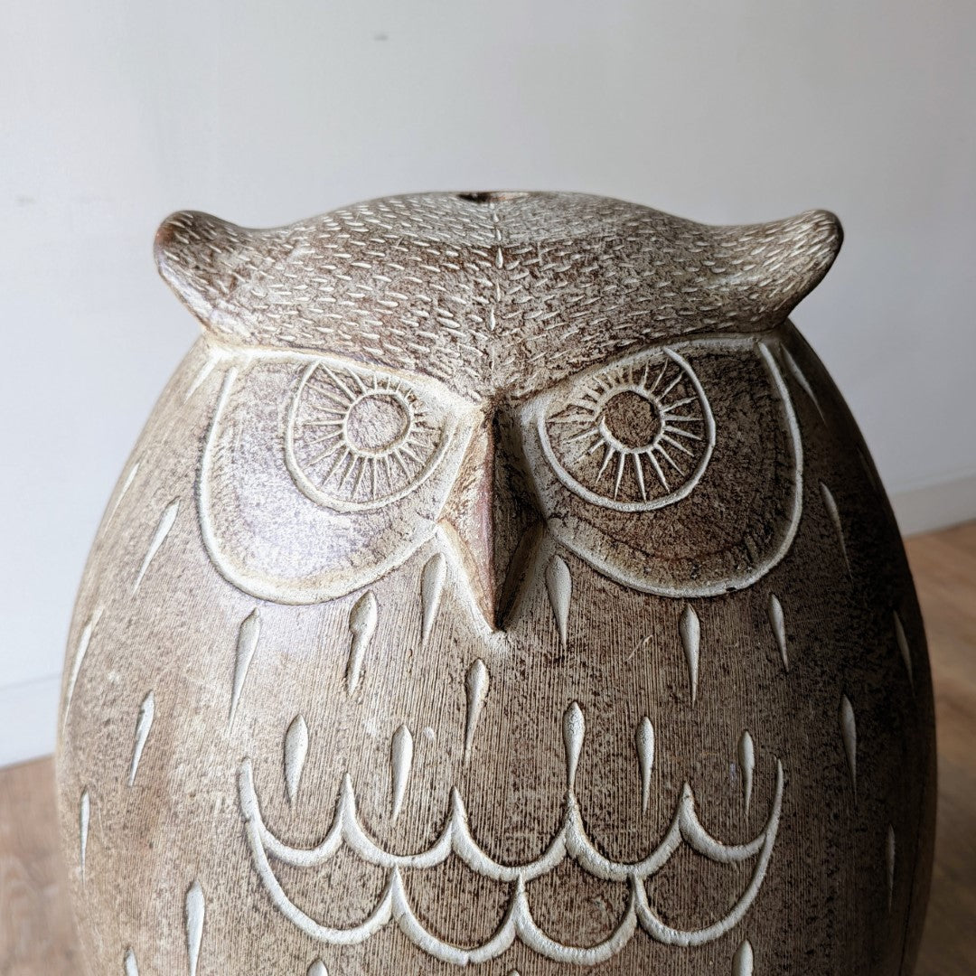 Vintage 2-Sided Owl