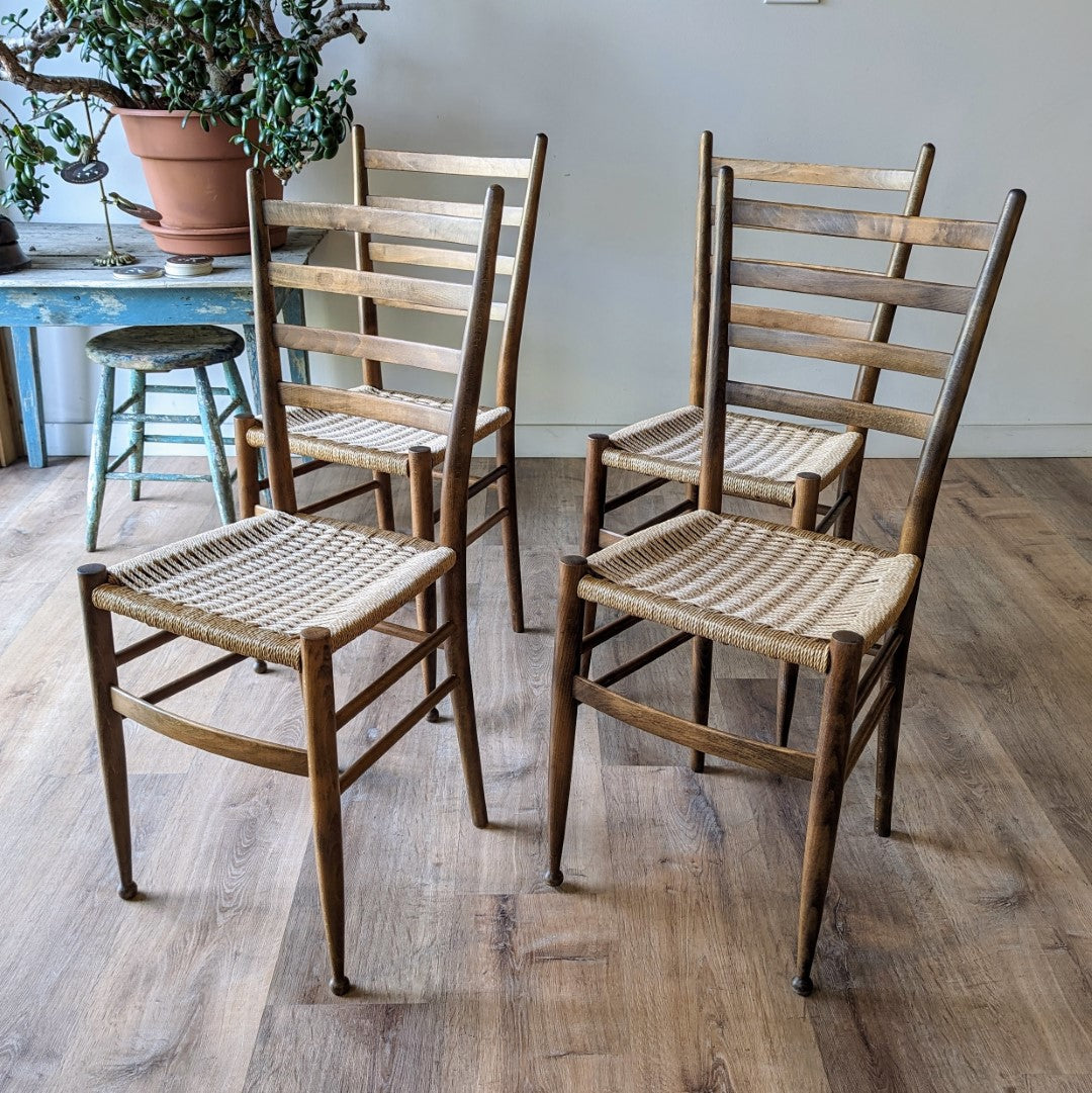 Mid-Century Modern Dining Chairs, set of 4