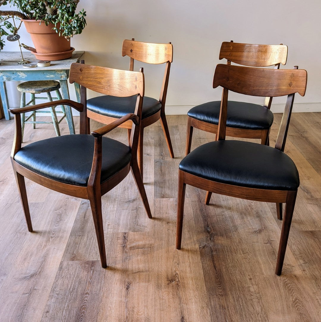 Kipp Stewart Dining Chairs set of 4 Seattle MCM Furniture