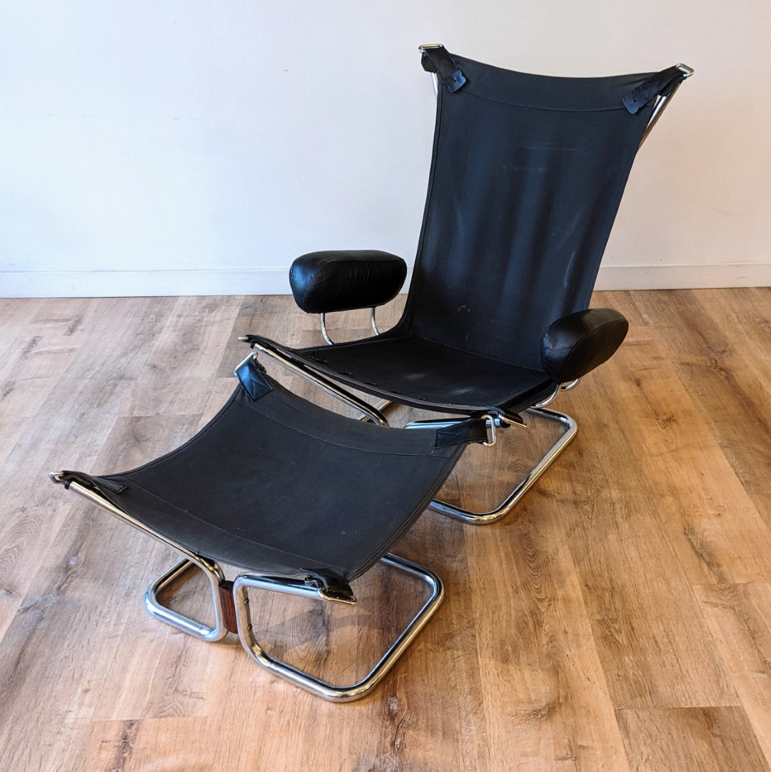 Harald Relling 'Wing' Chair + Ottoman