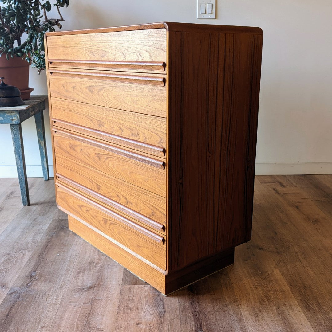 mid century modern highboy dresser Westnofa Highboy Dresser