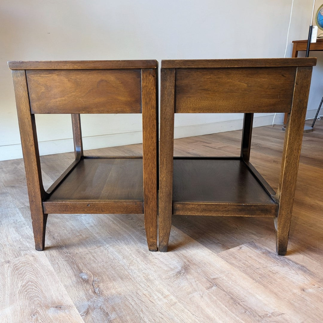 Broyhill 'Brasilia' Nighstands, a pair