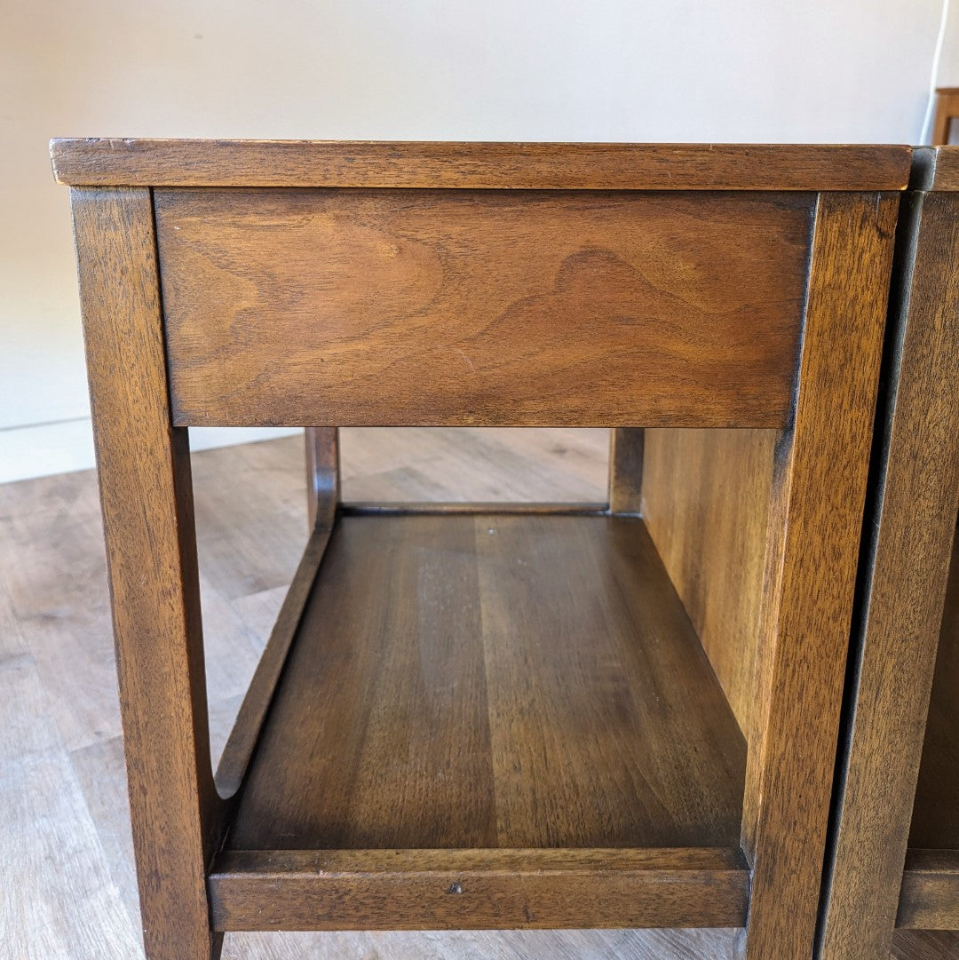 Broyhill 'Brasilia' Nighstands, a pair