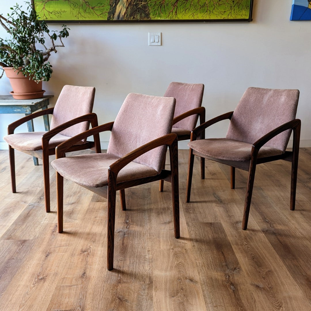 Henning Kjaernulf Dining Chairs, set of 4