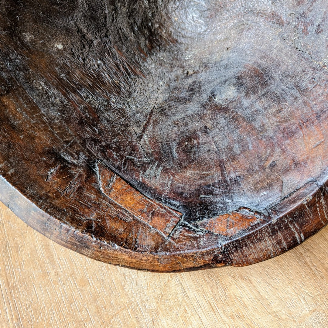 Hand Carved Primitive Bowl