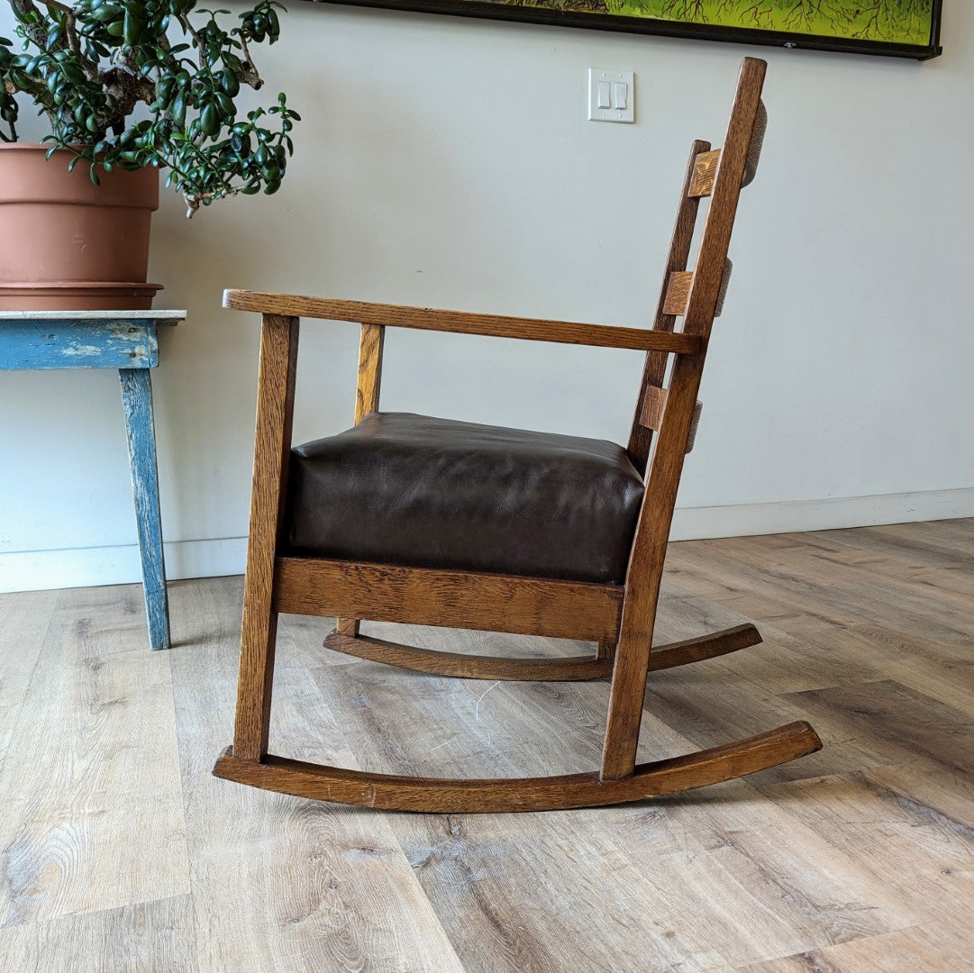 Arts and Crafts Rocking Chair