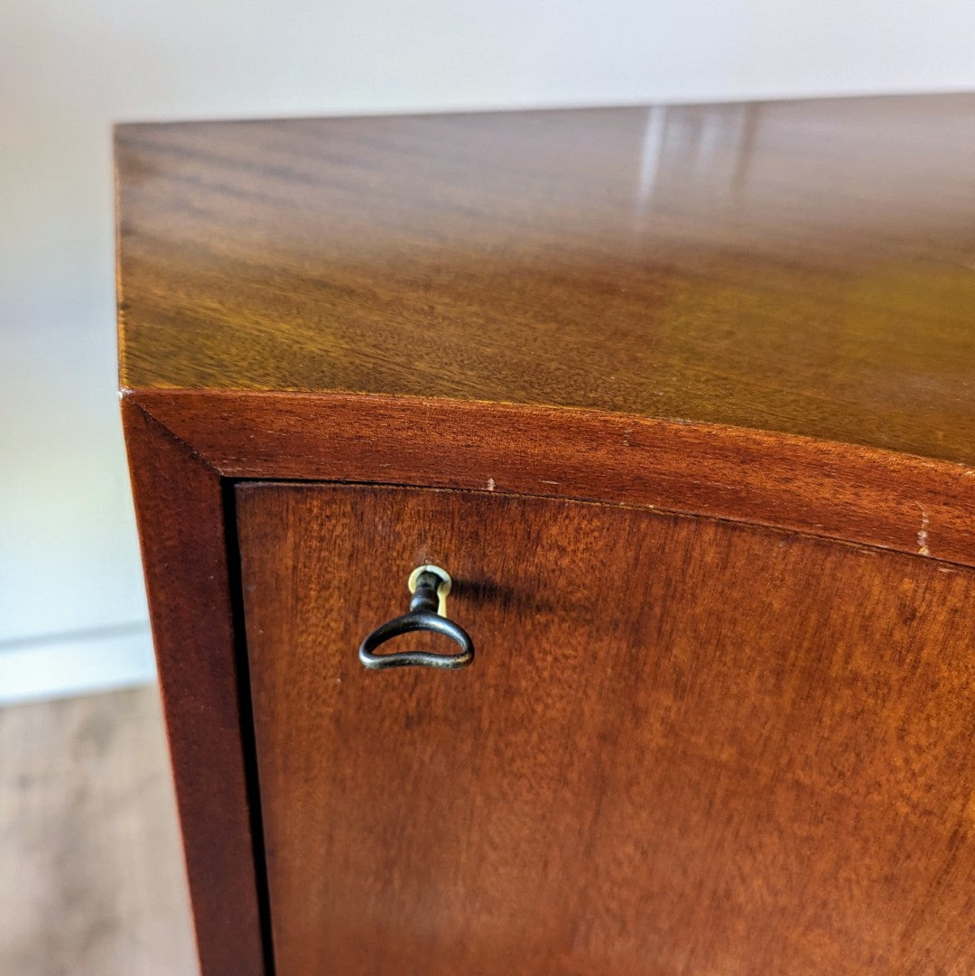 Swedish Modern Corner Cabinet