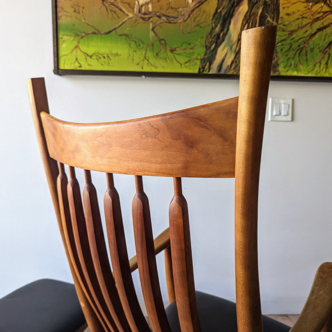 Greg Aanes Rocking Chair and Ottoman