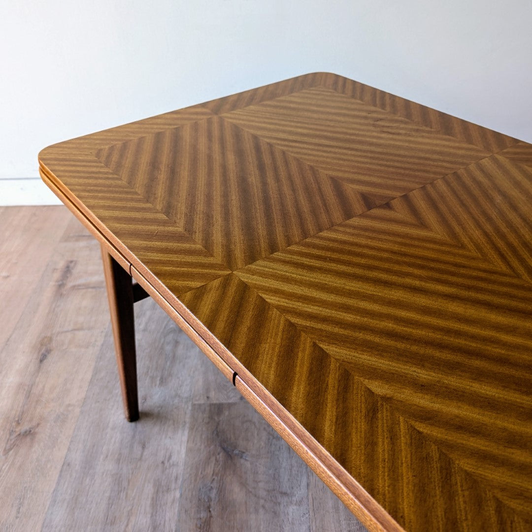 Danish Modern Draw Leaf Side Table