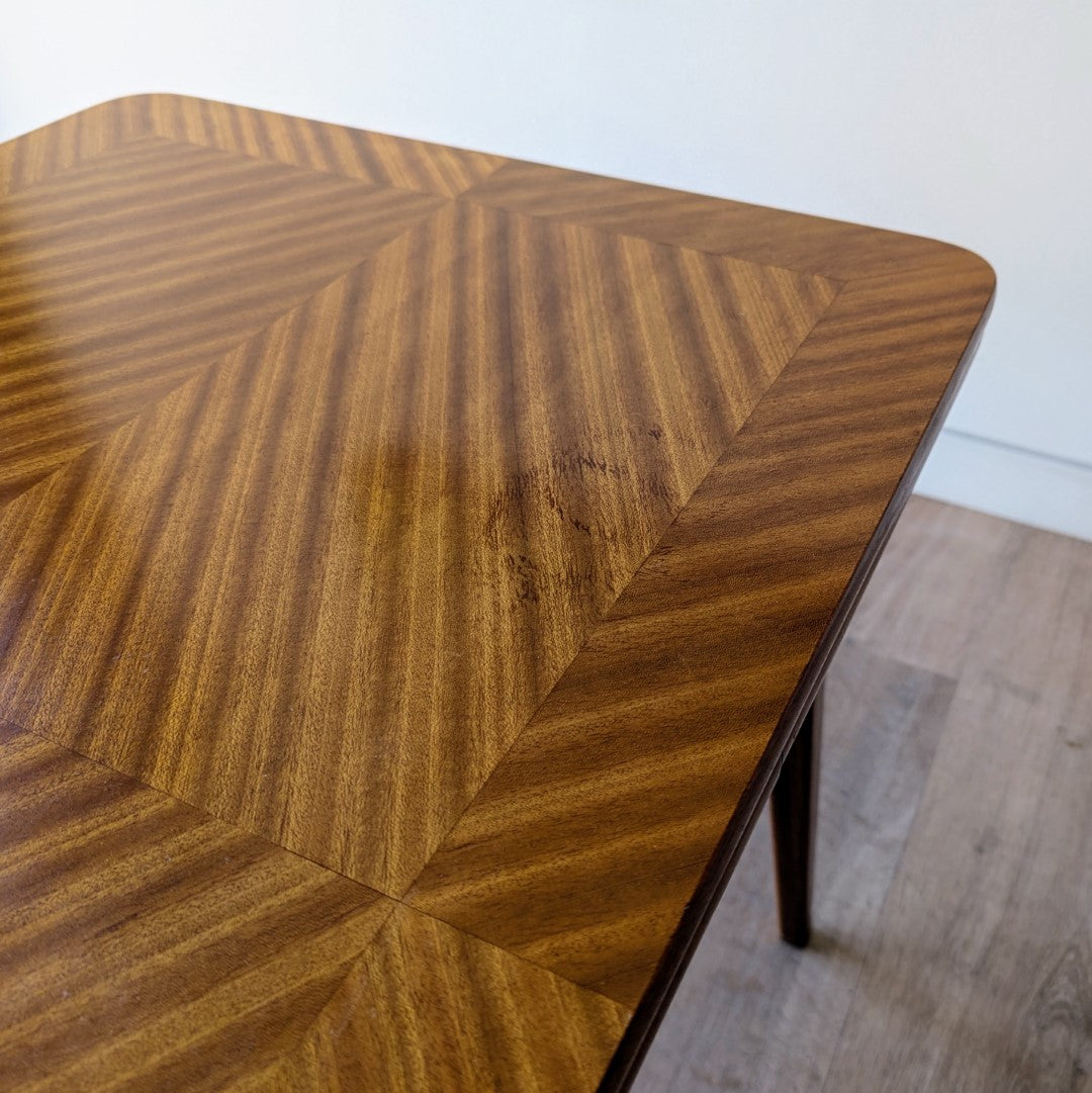 Danish Modern Draw Leaf Side Table