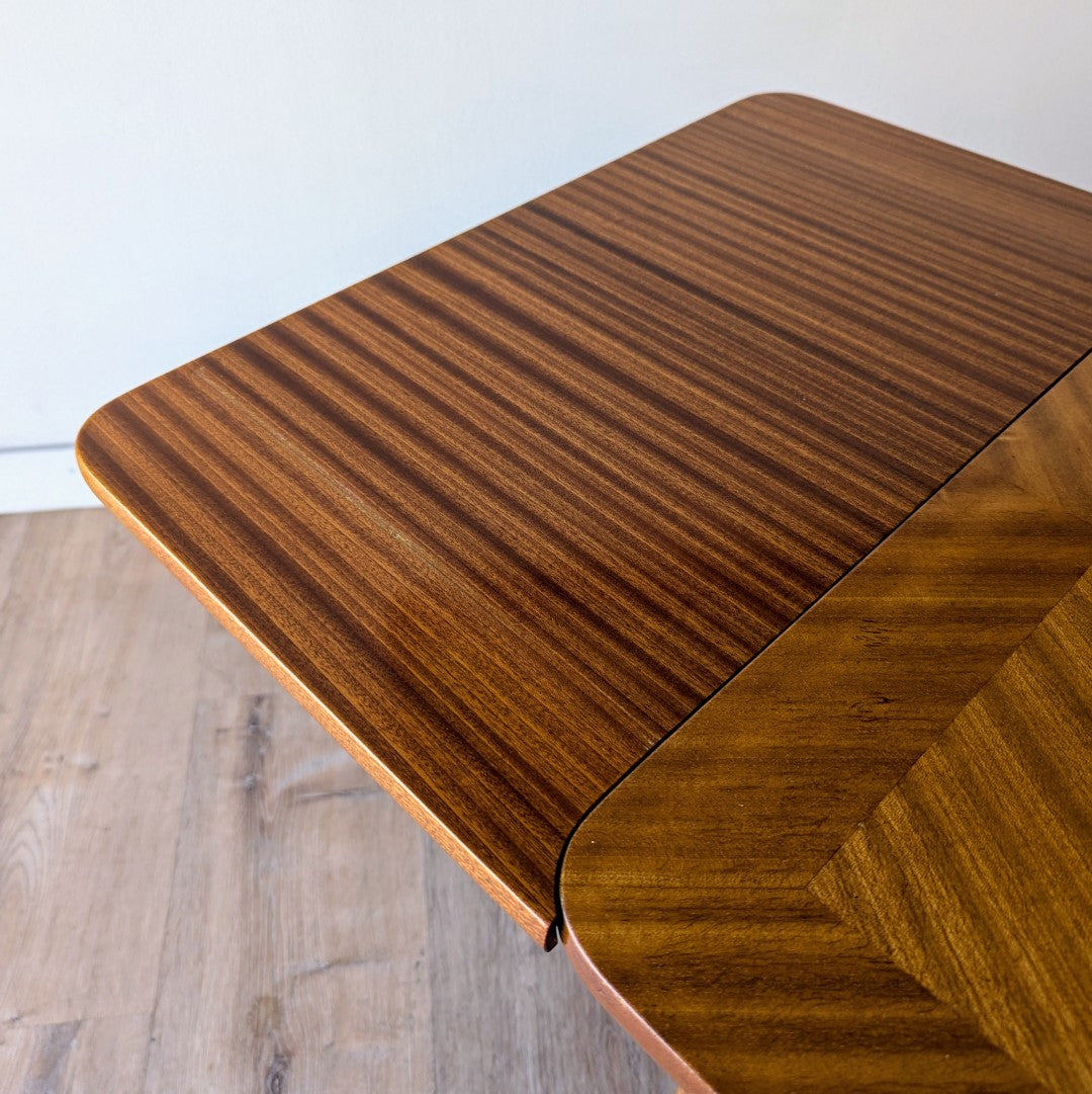 Danish Modern Draw Leaf Side Table