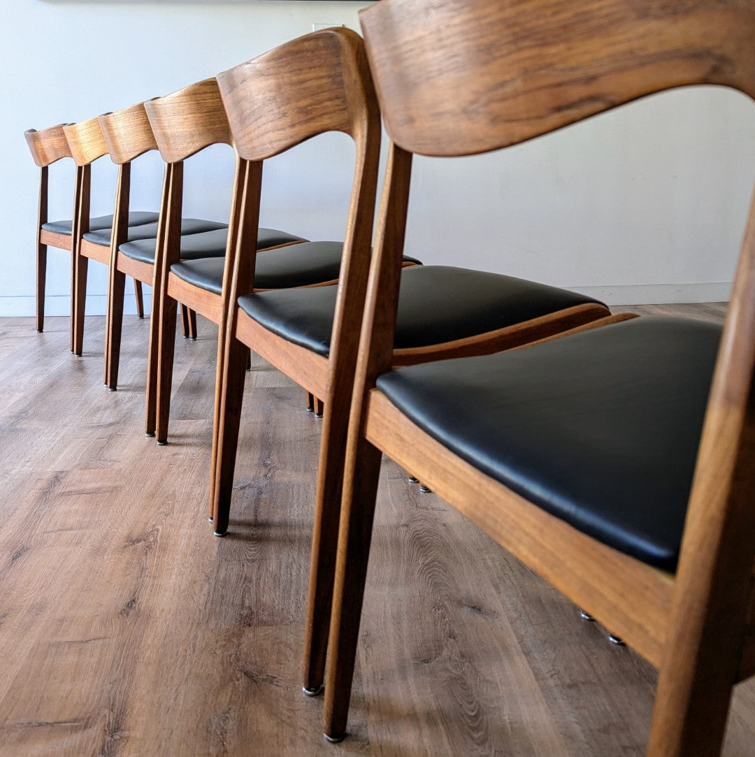 Fornem Mobelkunst Dining Chairs, set of 6