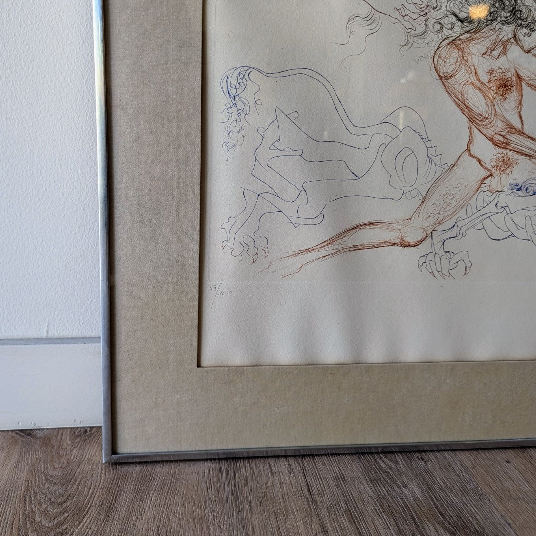 Salvador Dali 'Sampson and Delilah' 39/1000
