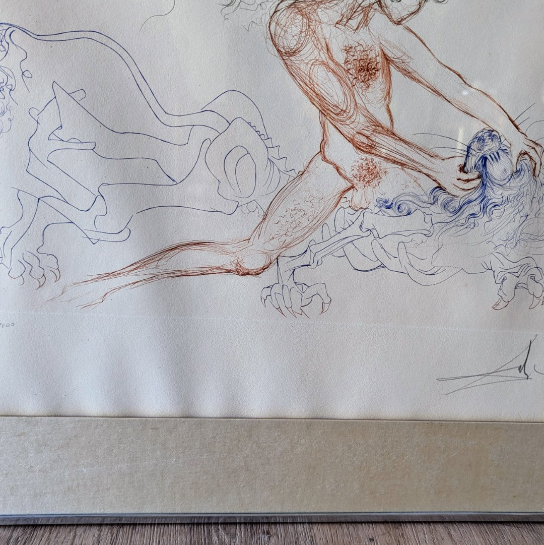 Salvador Dali 'Sampson and Delilah' 39/1000