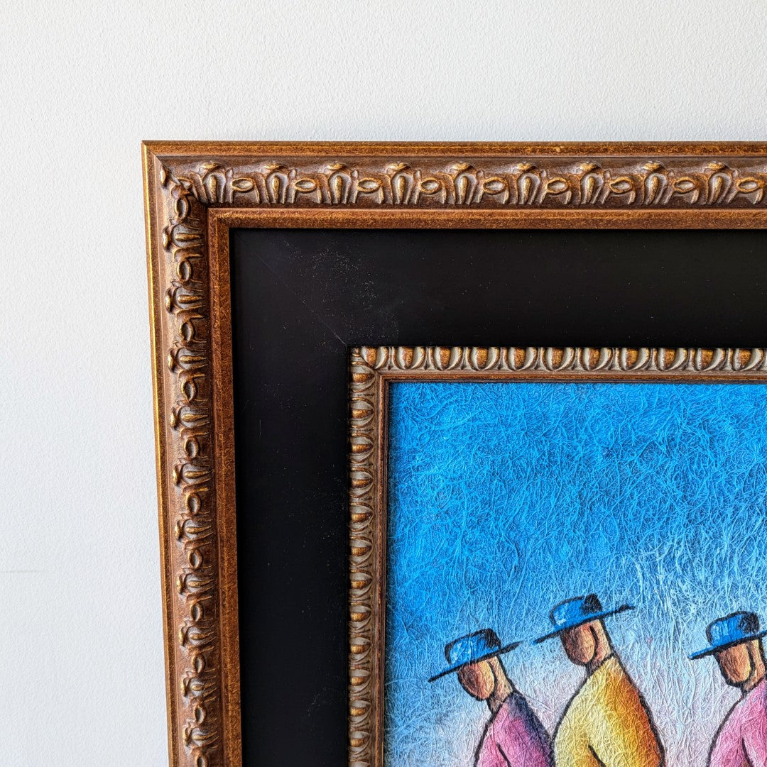 Benjamin Long 'Five Men Standing'