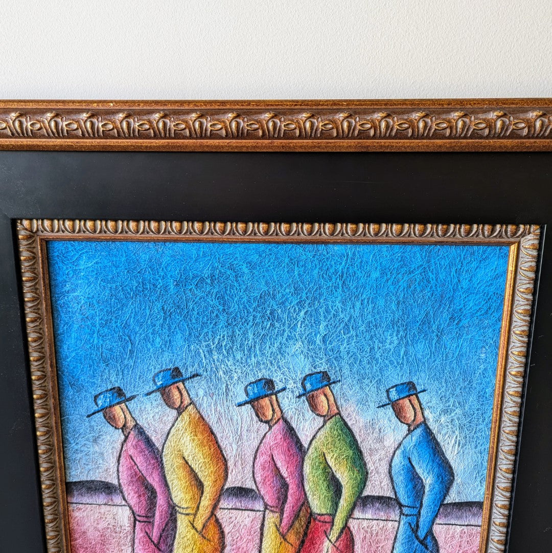 Benjamin Long 'Five Men Standing'