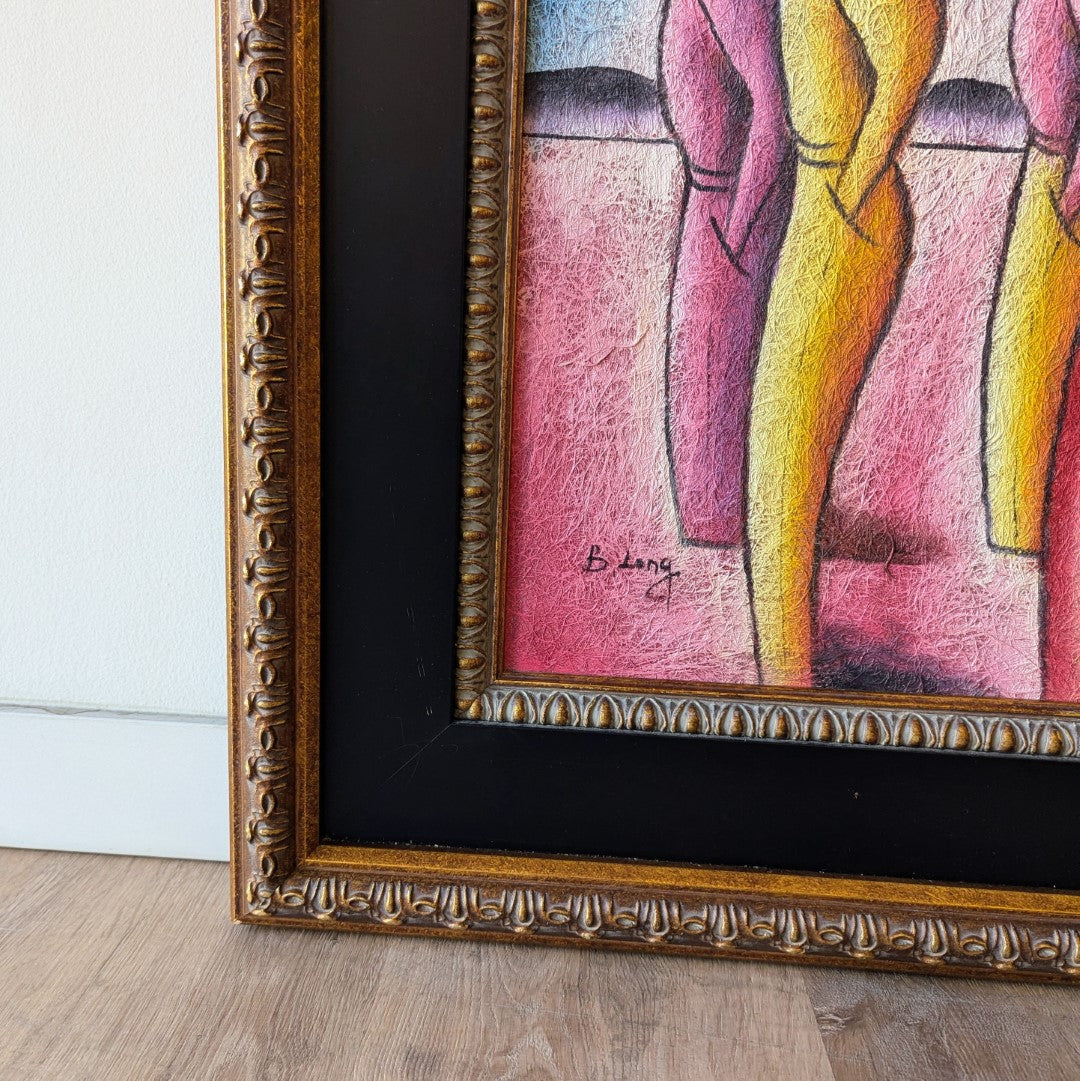 Benjamin Long 'Five Men Standing'