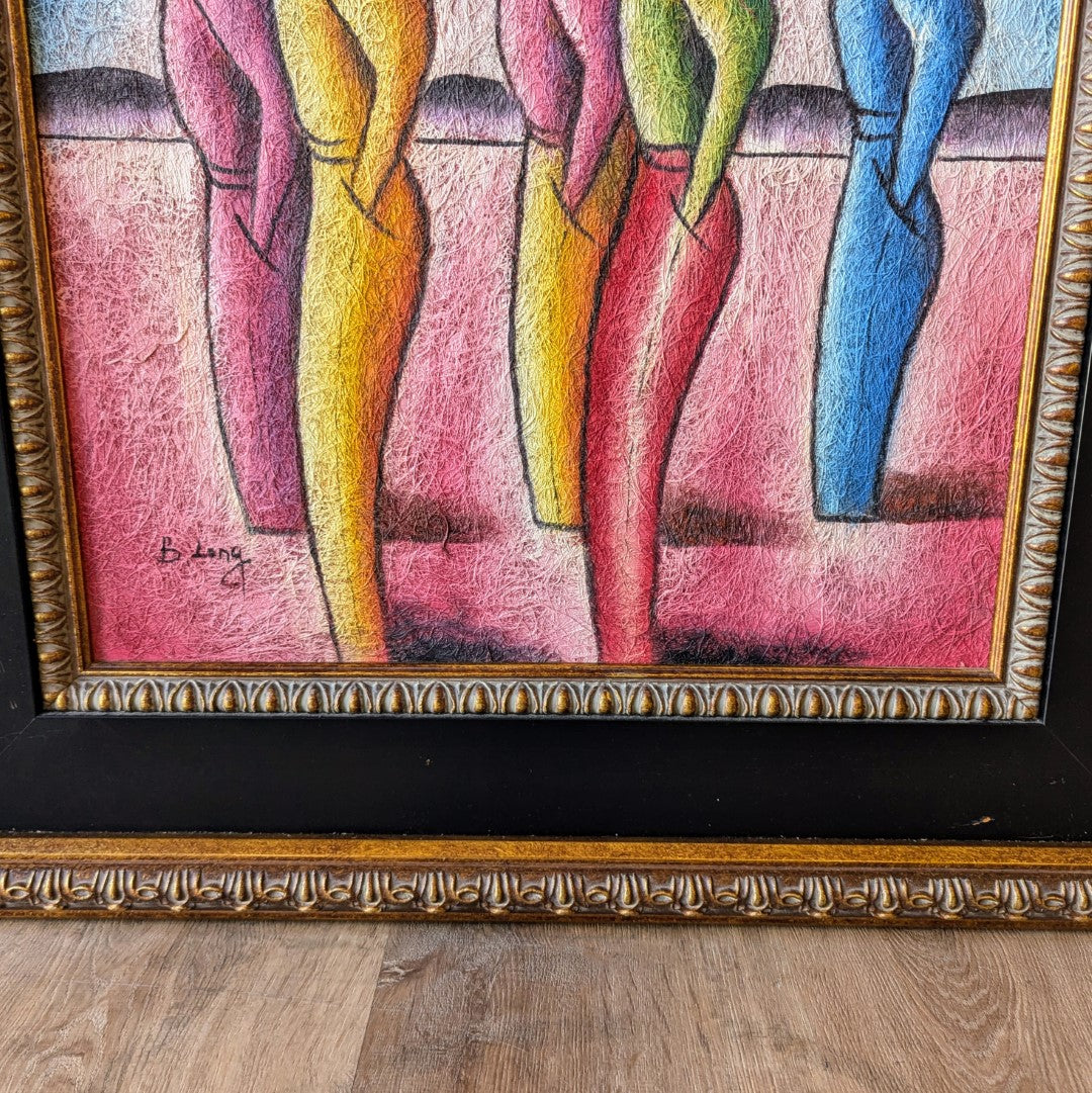 Benjamin Long 'Five Men Standing'
