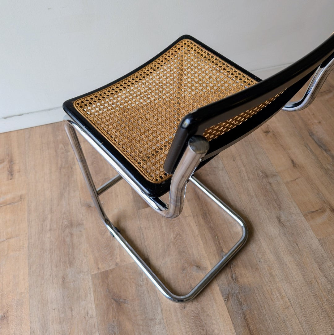 Marcel Breuer 'Cesca' Barstools, a pair