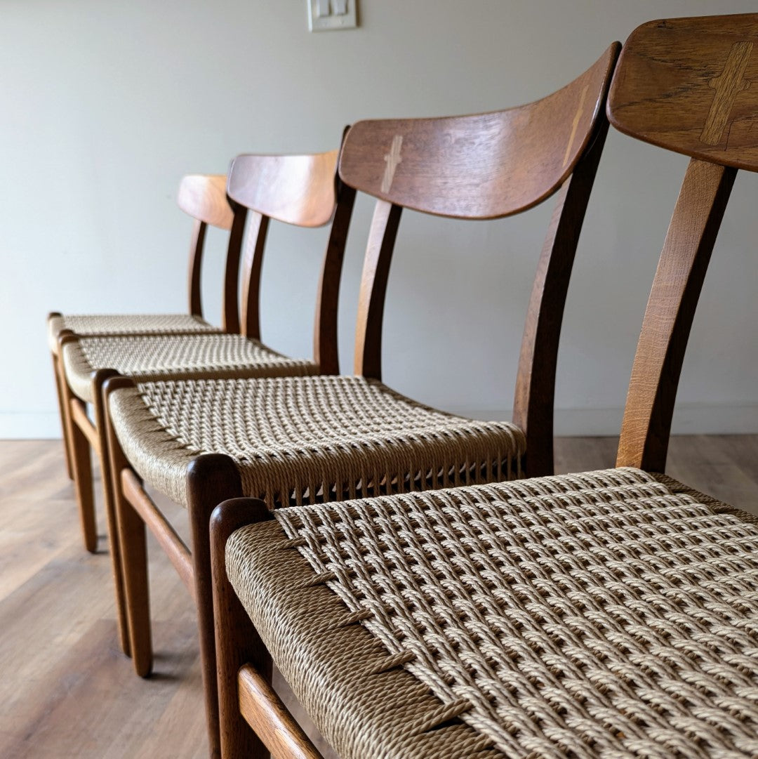 Hans Wegner 'CH-23' Dining Chairs, set of 8