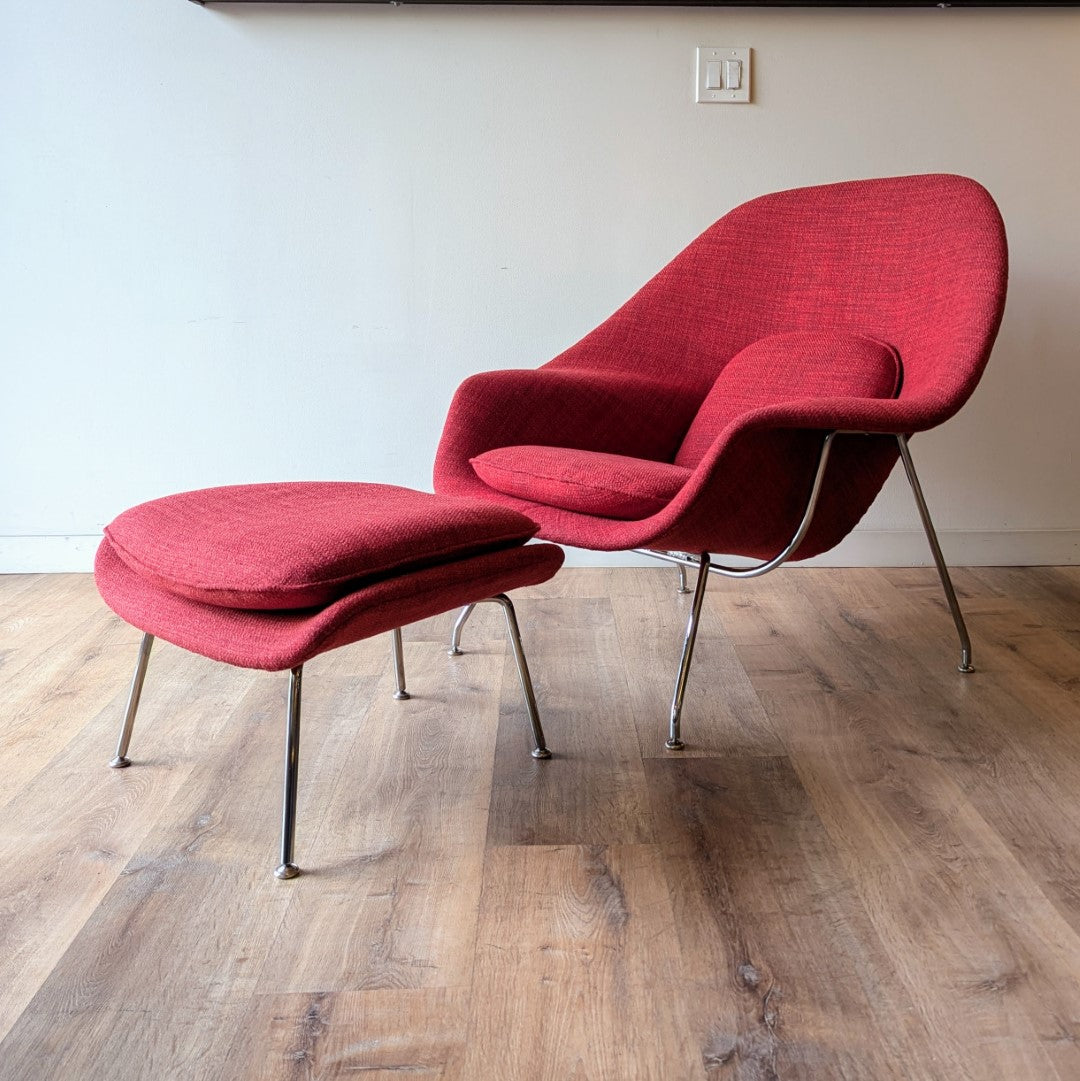 Eero Saarinen Womb Chair Seattle Restored Vintage Furniture